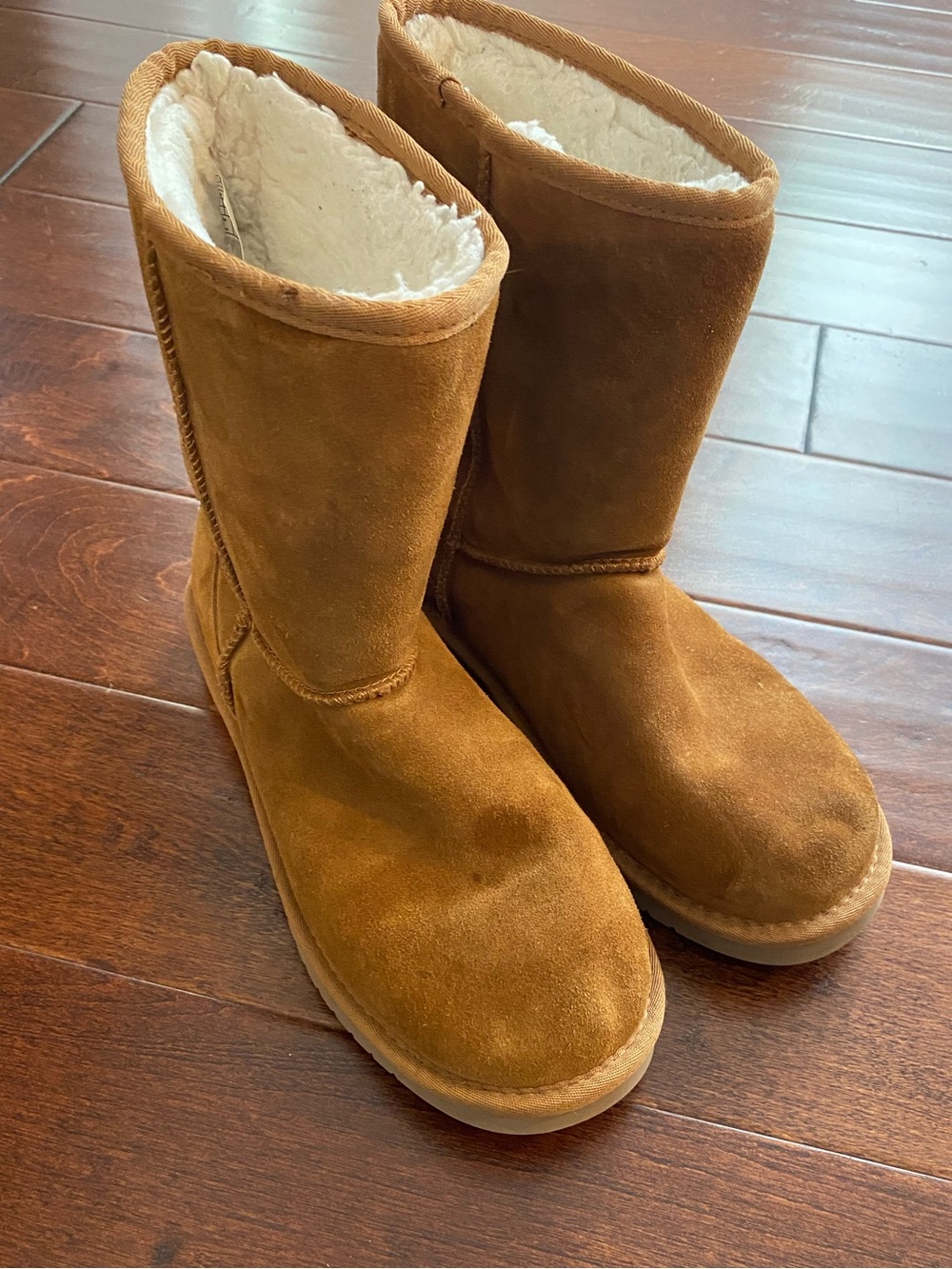 Koolaburra by UGG Womens Koola Short Suede Fur Lined Boots 9